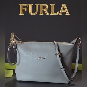 Furla Sophie 2 Way leather crossbody bag EUC